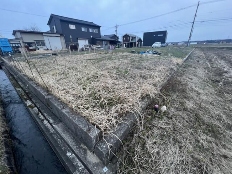 *北西境界ピン*