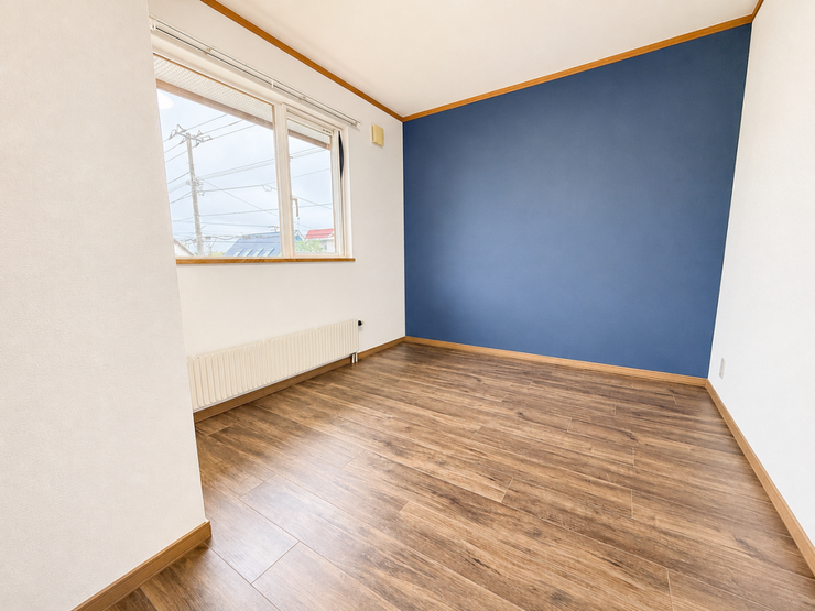 ■全部屋5帖以上あるのでゆとりをもって生活できます!