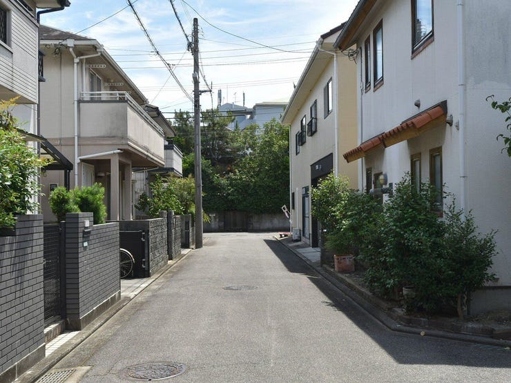北側道路
