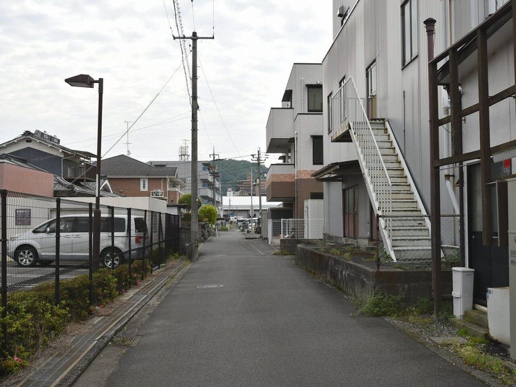 北側道路