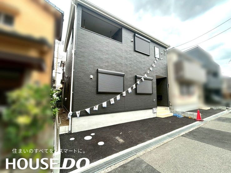 飽きのこないすっきりとした外観デザイン