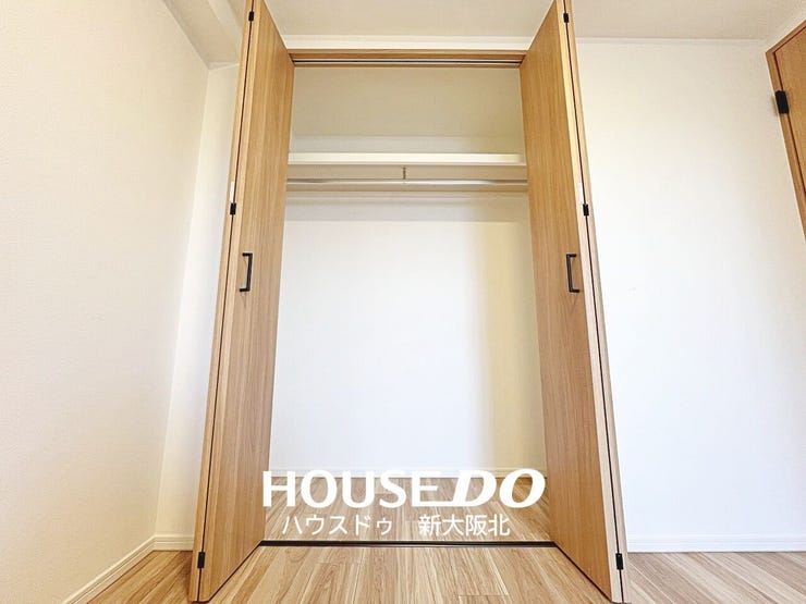■全居室収納付き!
■お部屋がスッキリ片付くだけでなく、新しく収納棚を買い足す必要がないので、初期費用が抑えられそうですね!