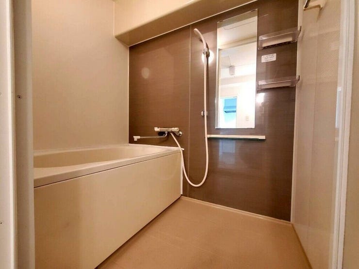 【Bathroom】リラックスできる空間で、一日の疲れを癒し、心身共にリフレッシュできます。