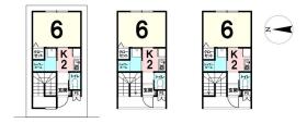 共同住宅　建築プラン例
建物価格：2040万円
建物面積：79.43㎡
※掲載の建物プランは一例です
※建物参考価格であり、実際の建築費用は仕様・設備・面積・地盤状況により変動します