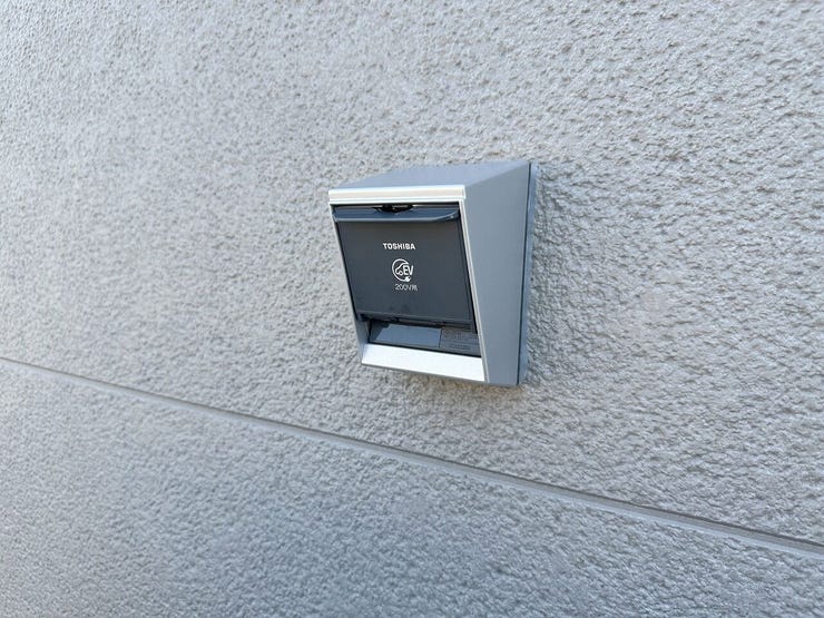 EV充電用コンセント完備