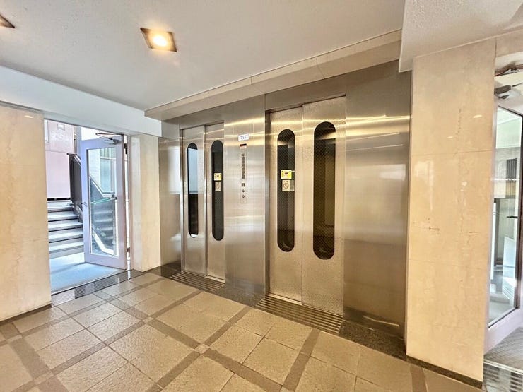 エレベータ2基あり!朝の渋滞も解消!
