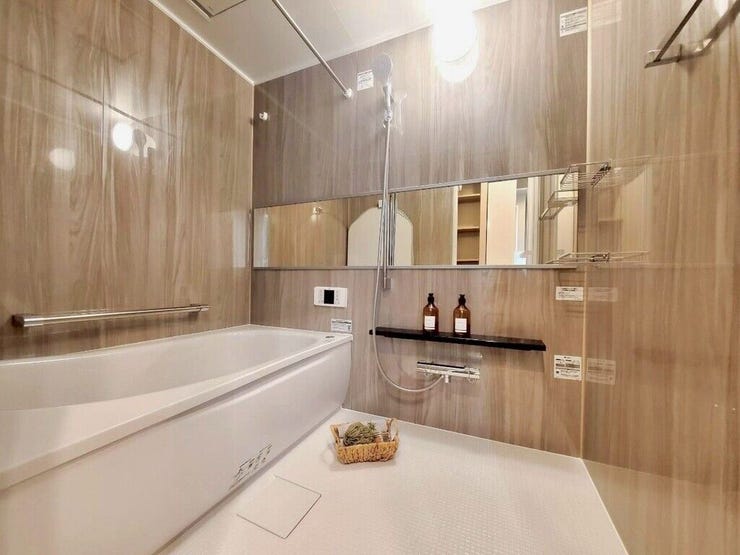 【Bathroom】リラックスできる空間で、一日の疲れを癒し、心身共にリフレッシュできます。