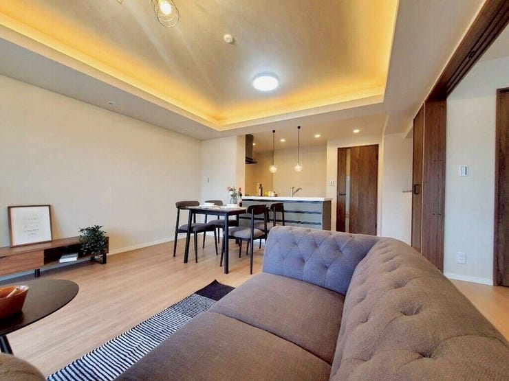 【Living】こちらの画像はAIによる家具イメージです。お部屋の雰囲気を感じてみてください♪