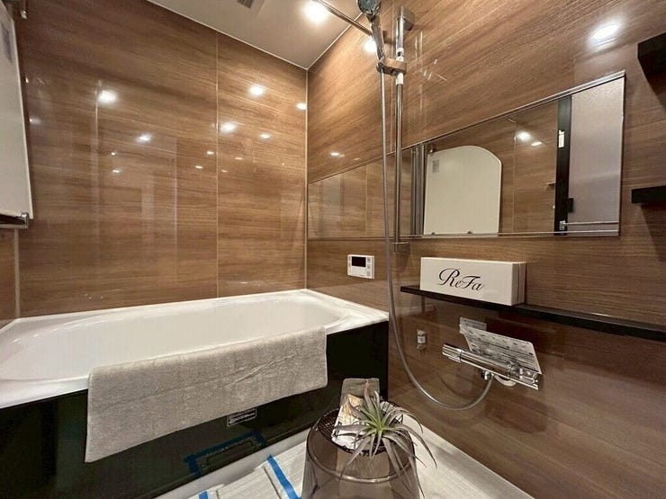 【Bathroom】リラックスできる空間で、一日の疲れを癒し、心身共にリフレッシュできます。