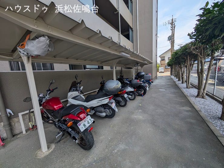 ミニバイク置き場