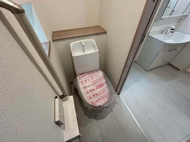水まわりを近くにまとめた、使い勝手の良いレイアウトです。