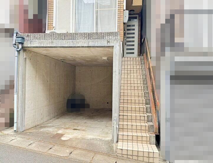玄関前階段