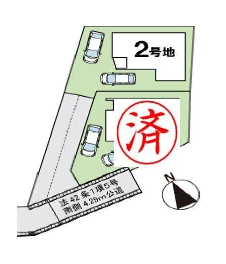 【区画図】
□■区画図■□2号棟