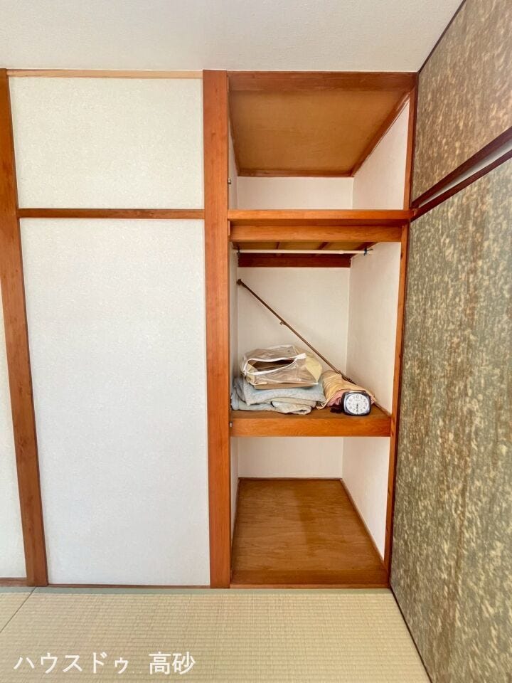 たっぷり入る、頼れる押入!