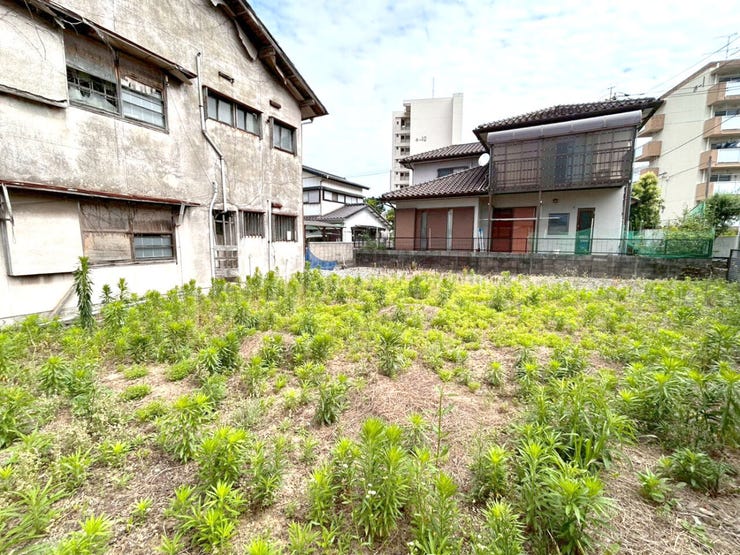 【建築条件無し】約123坪のゆとりある敷地♪公営水道♪下水道♪駅・スーパーまで徒歩5分圏内♪