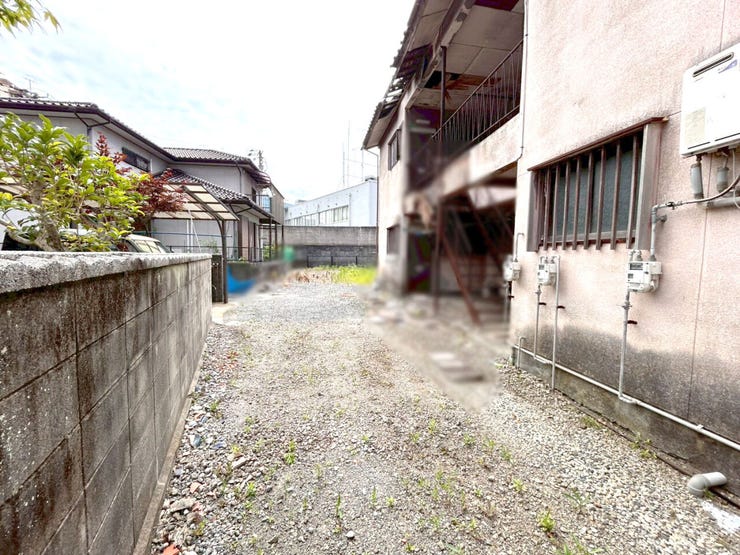 【建築条件無し】約123坪のゆとりある敷地♪公営水道♪下水道♪駅・スーパーまで徒歩5分圏内♪