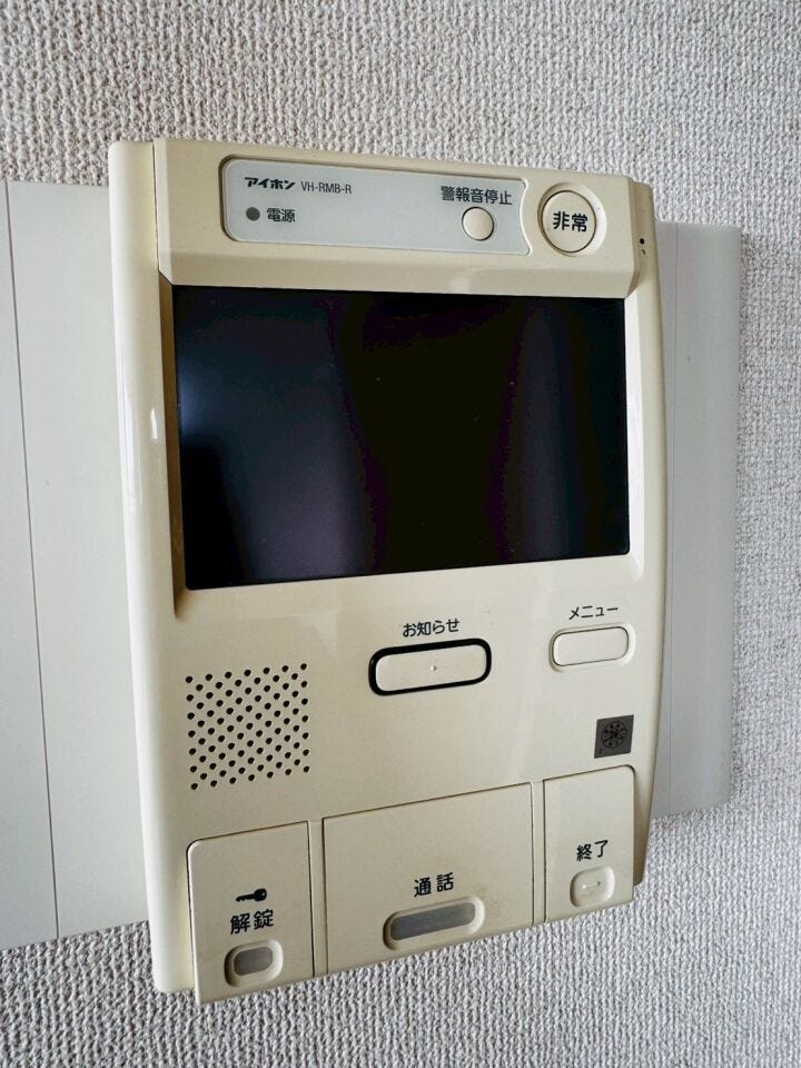 モニター付きインターホン