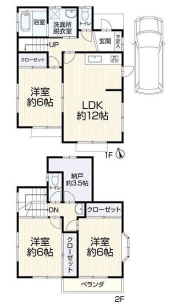 【間取り】
細部まで工夫を凝らした間取りとなっております。