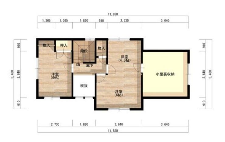 平面図2階