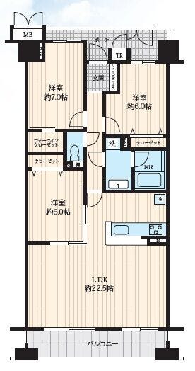 【間取り】
※図面と現況が異なる場合は現況優先となります。