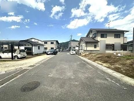 幅のある前面道路