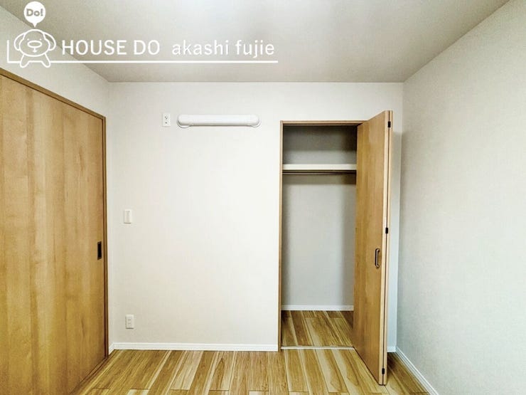 各お部屋に収納がございます
