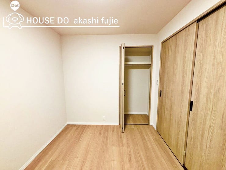 各お部屋に収納がございます