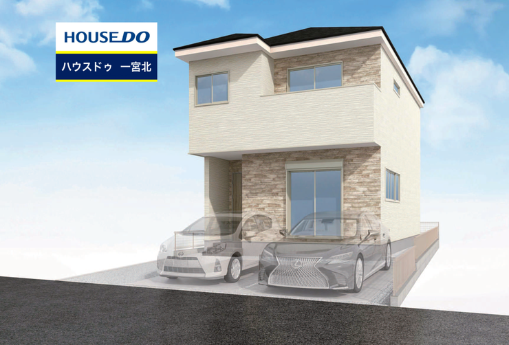 【外観パース】
◆見学予約受付中◆ 現地をご覧いただき、周辺環境なども一緒にご確認いただけます!