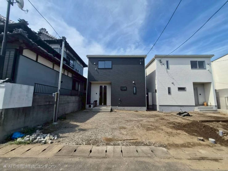 【外観】
2026年6月現在建築中。
下旬には完成予定です◎