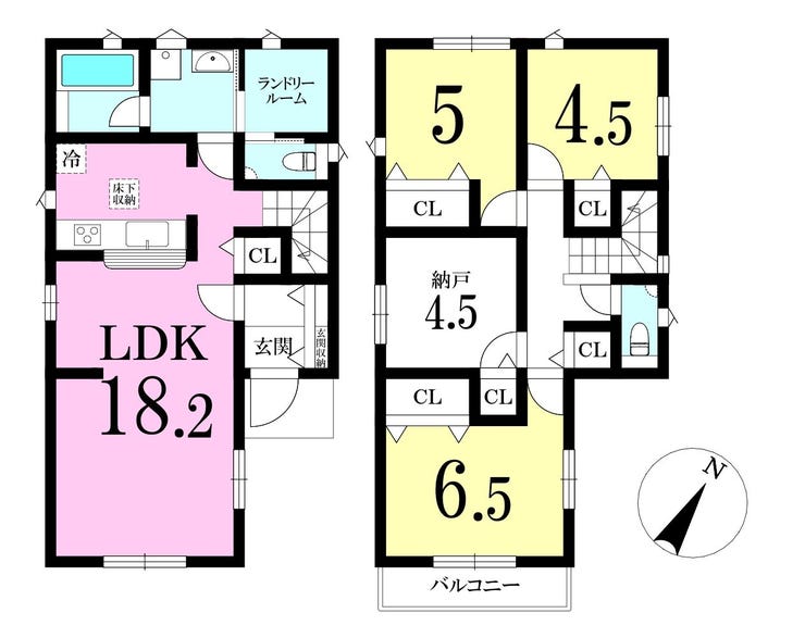 【間取り】
◎間取り図:3号棟