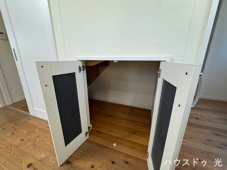 ■□1F■□
階段下を利用した便利な収納スペース