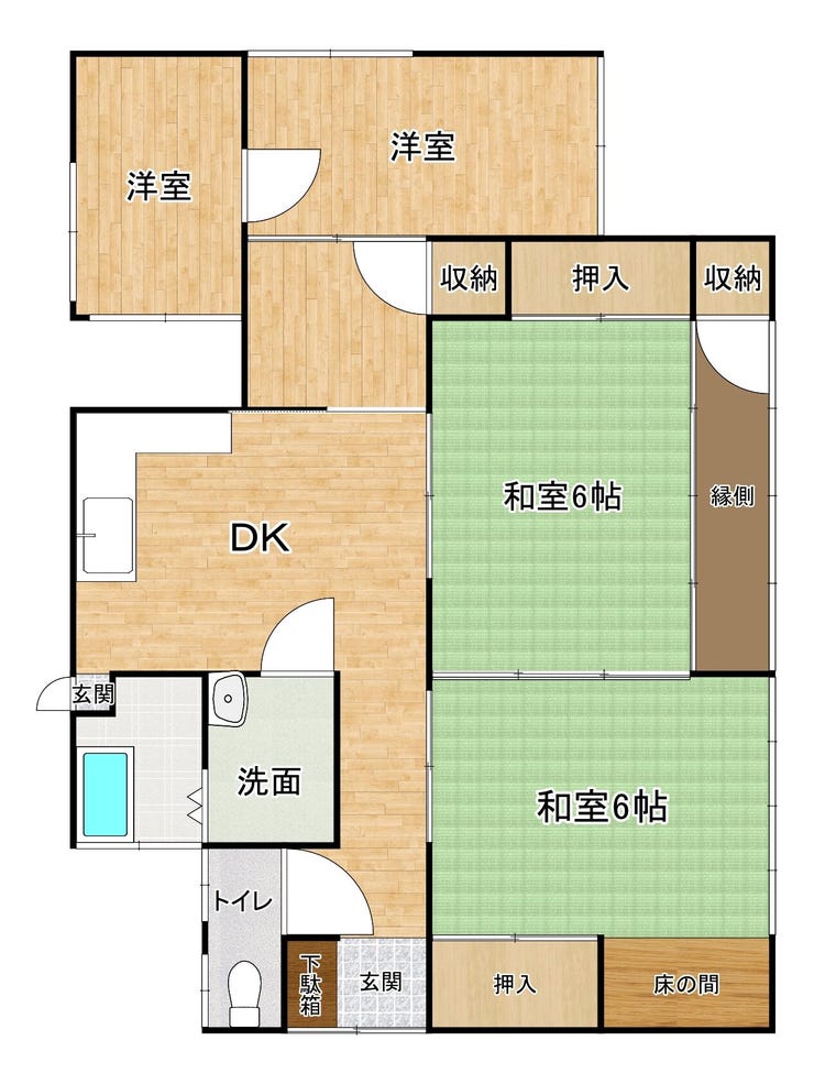 【区画図】