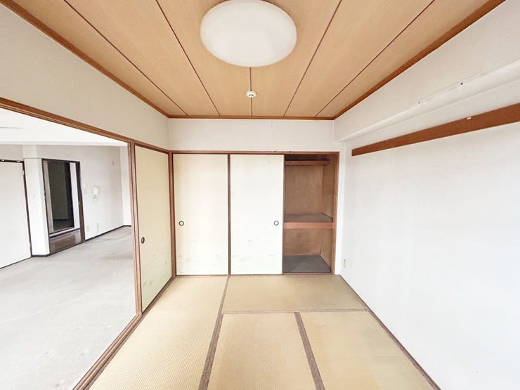 大容量の押し入れ付き!