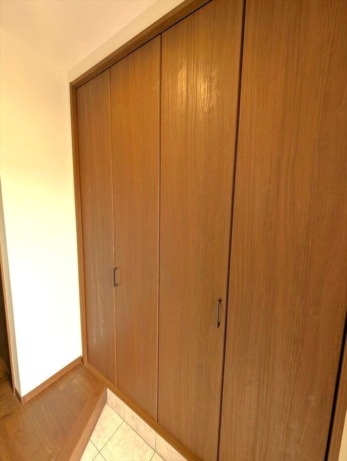 大容量の玄関収納付き!