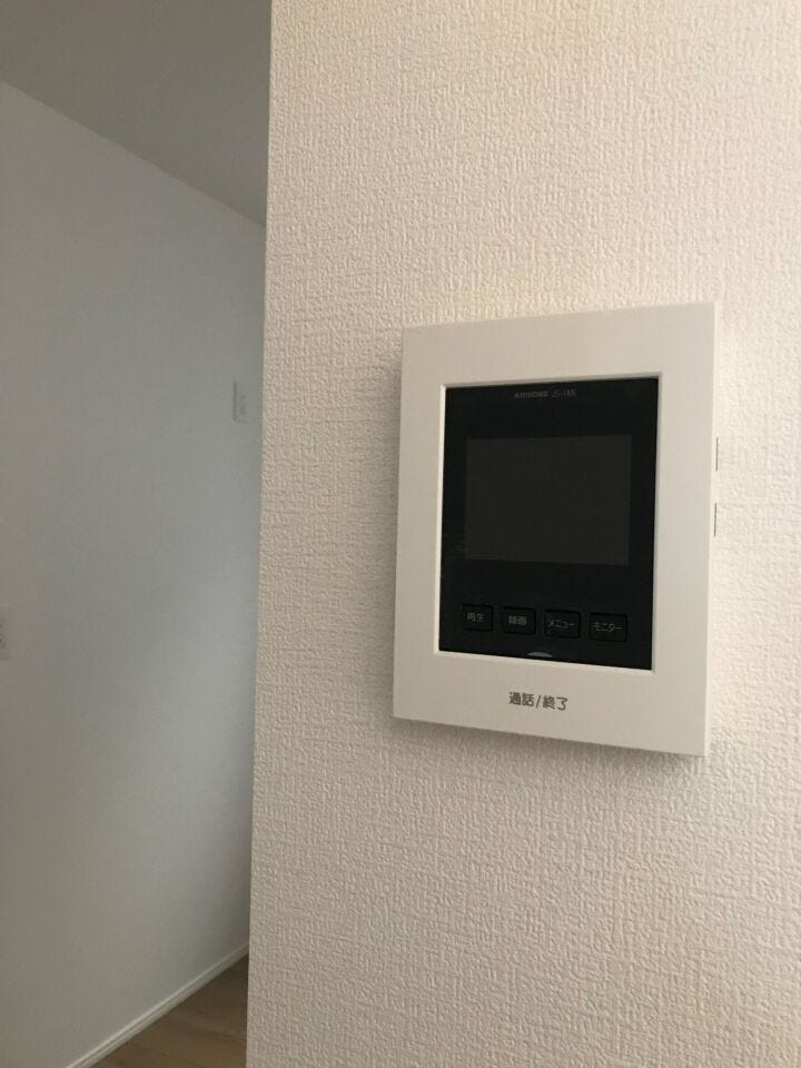 モニター付きインターホン