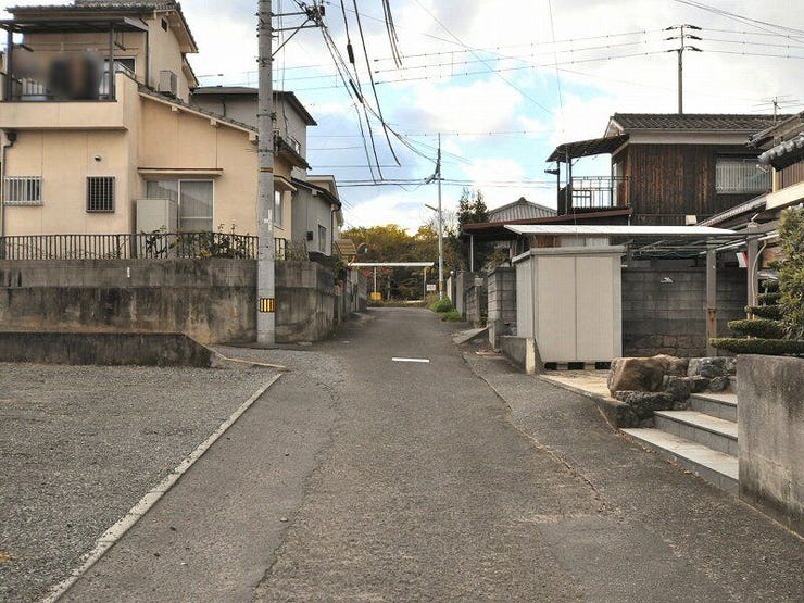 北側道路