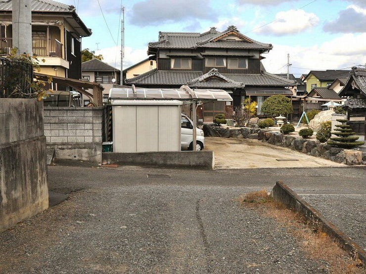 西側道路