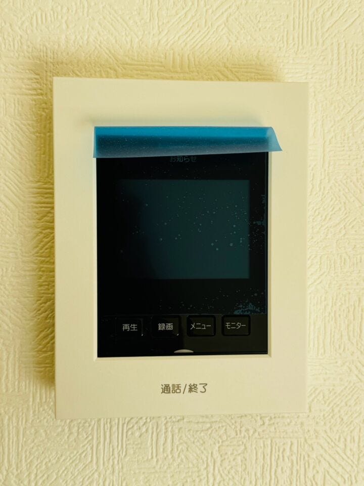 モニター付きインターホン