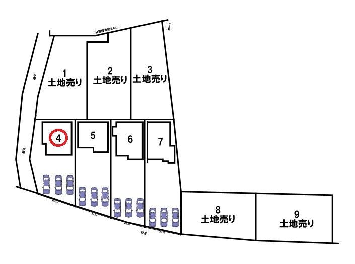 【全体区画図】
《4号棟》