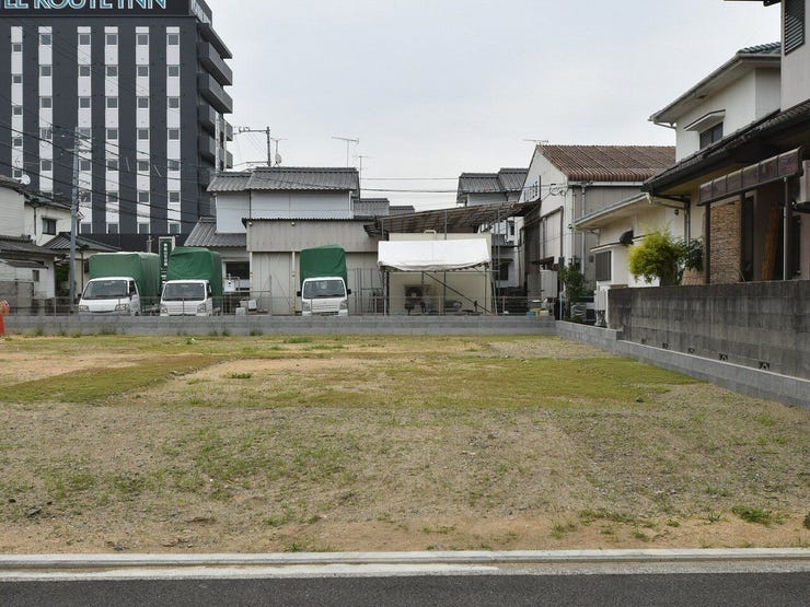 建設地を西側より撮影 2026.06.14