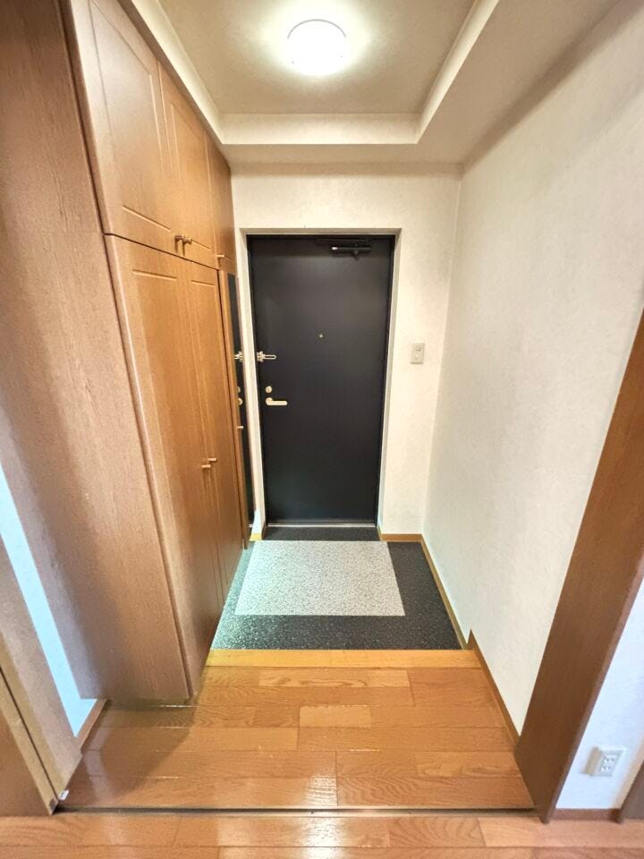 大容量のシューズクローゼット。