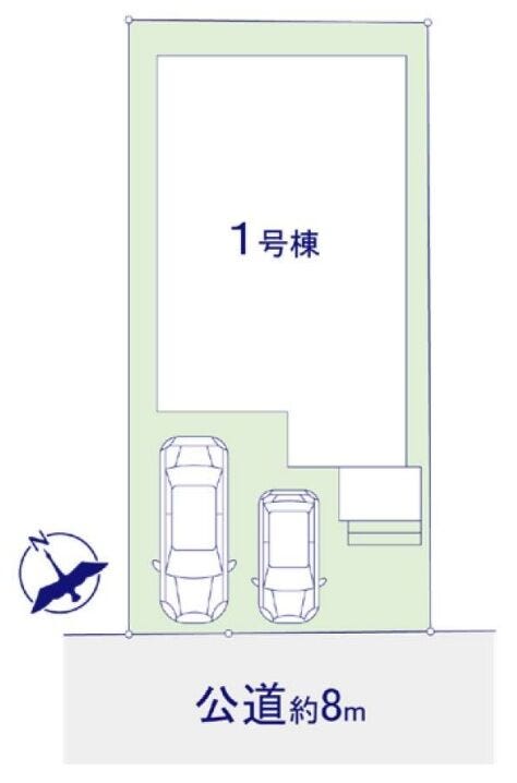 車2台駐車可能(車種によります)