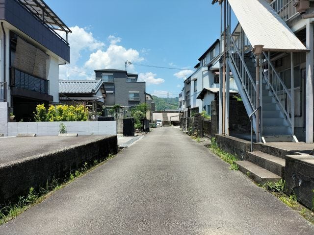 ★江陽小学校区★
西側道路 南から北方向