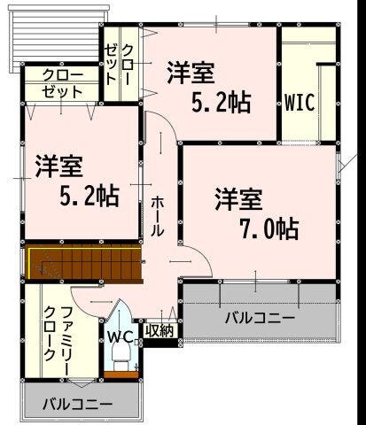 2階の間取り