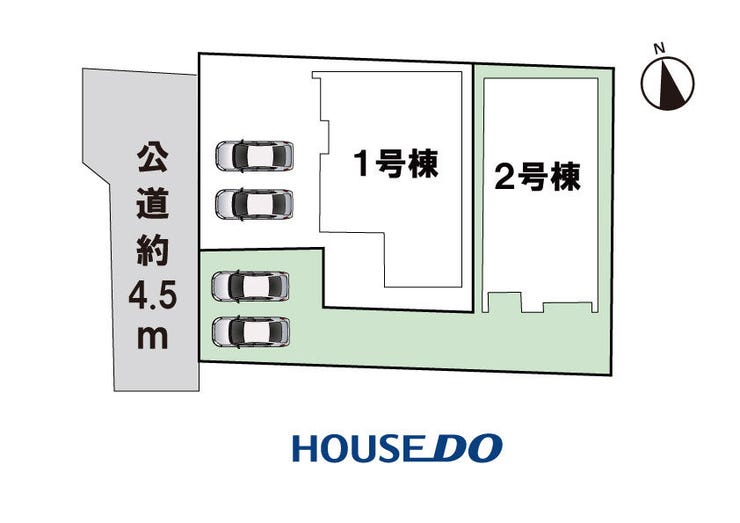 【全体区画図】
全2区画!