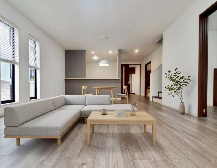 【Living】こちらの画像はAIによる家具イメージです。お部屋の雰囲気を感じてみてください♪