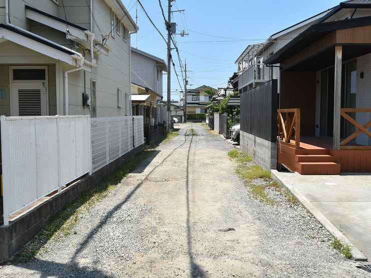 南側道路