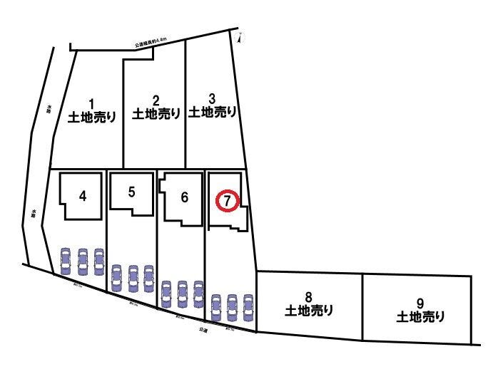 【全体区画図】
《7号棟》