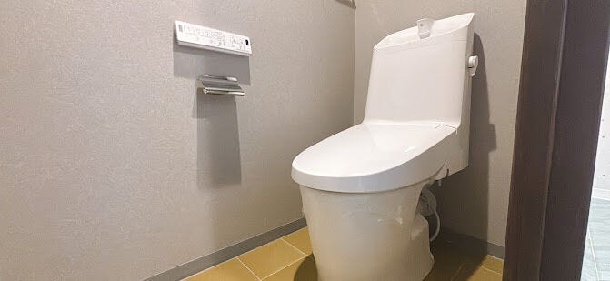 ウォシュレット付きトイレです。