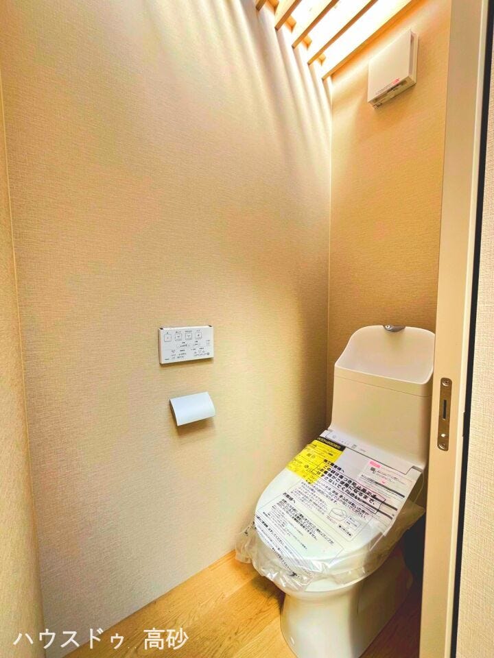 来客用と家族用で使い分けが可能。プライベートな空間をしっかり守れる設計です。(撮影日:2026.6.12)